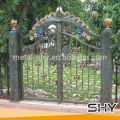 Luxury Wrought Iron Main Gate Models / Forged Iron Gate Design for Garden